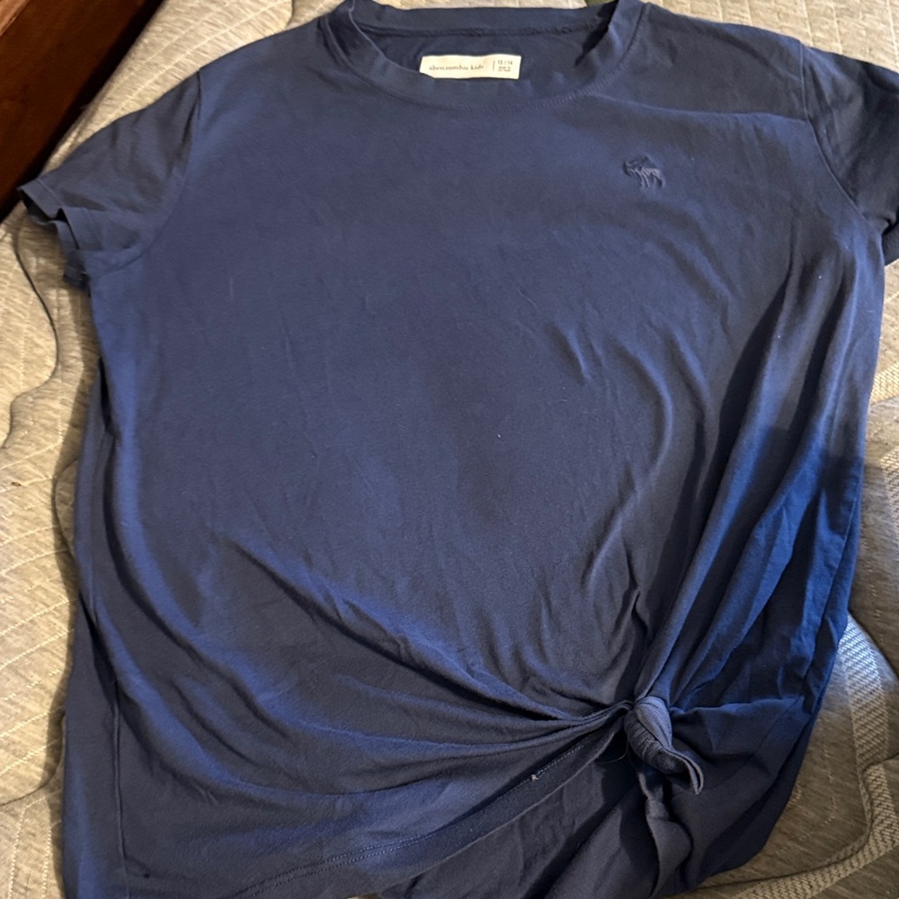 Abercrombie Kids Navy Short Sleeve Tee
